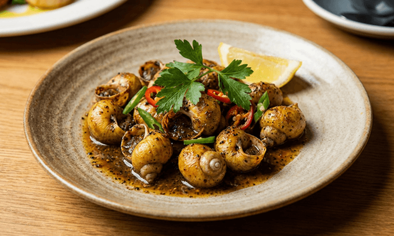 Peppered Snail